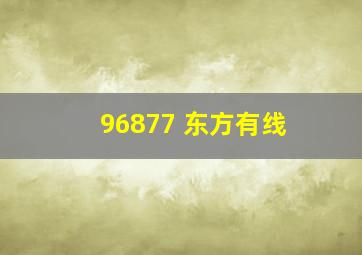 96877 东方有线